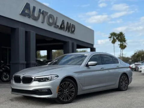 Silver 2018 BMW 5 Series 530e iPerformance for sale in Jacksonville, FL