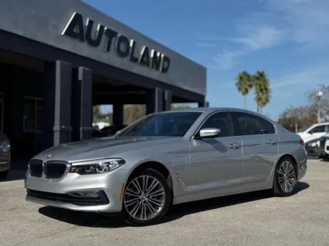 Silver 2018 BMW 5 Series 530e iPerformance for sale in Jacksonville, FL