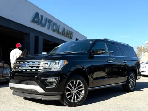 Black 2018 Ford Expedition Max Limited for sale in Jacksonville, FL