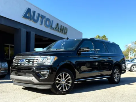 Black 2018 Ford Expedition Max Limited for sale in Jacksonville, FL