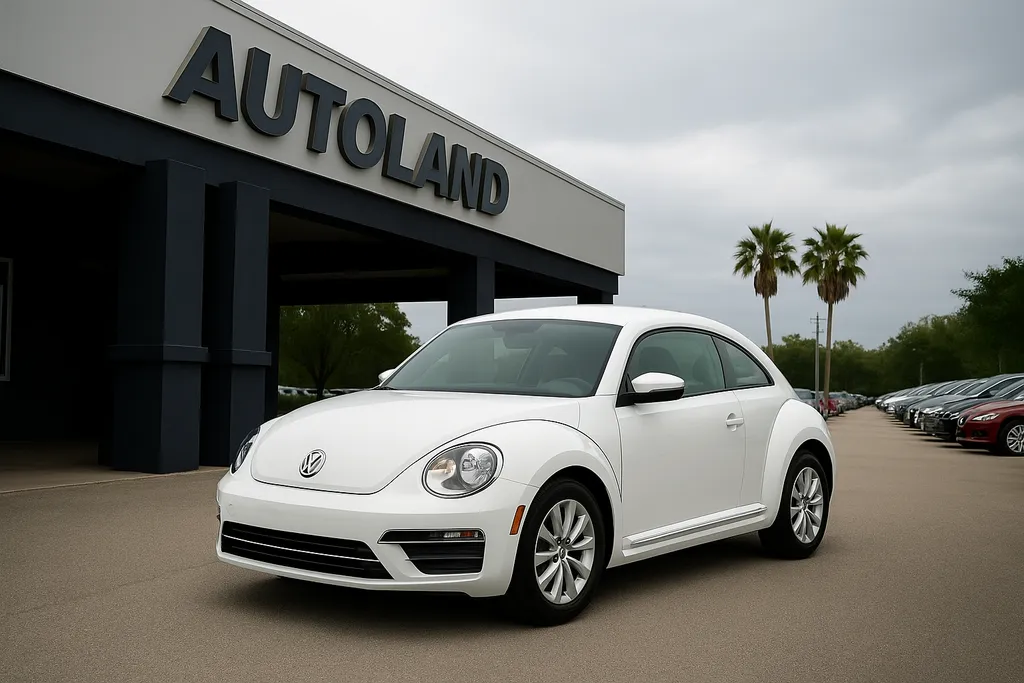 Blue 2019 Volkswagen Beetle 2.0T S for sale in Jacksonville, FL