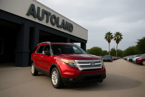 Red 2015 Ford Explorer XLT for sale in Jacksonville, FL