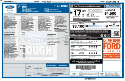 Another view of 2015 Ford F-150 Lariat for sale in Jacksonville, FL at AUTOLAND