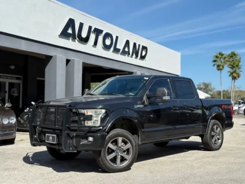 Black 2015 Ford F-150 Lariat for sale in Jacksonville, FL