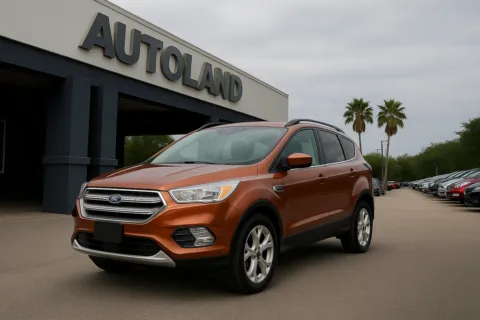 Red 2017 Ford Escape Titanium for sale in Jacksonville, FL