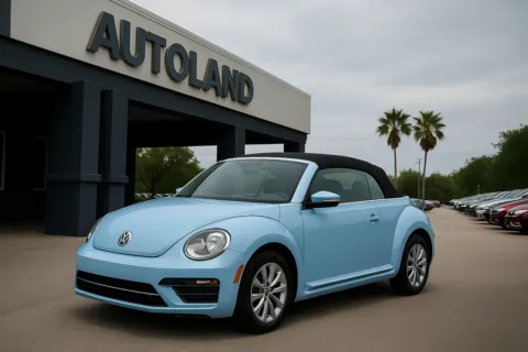 Blue 2014 Volkswagen Beetle 2.0 TDI for sale in Jacksonville, FL