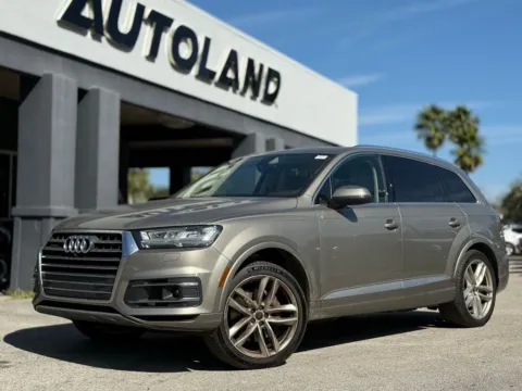 Beige 2017 Audi Q7 3.0T Prestige for sale in Jacksonville, FL