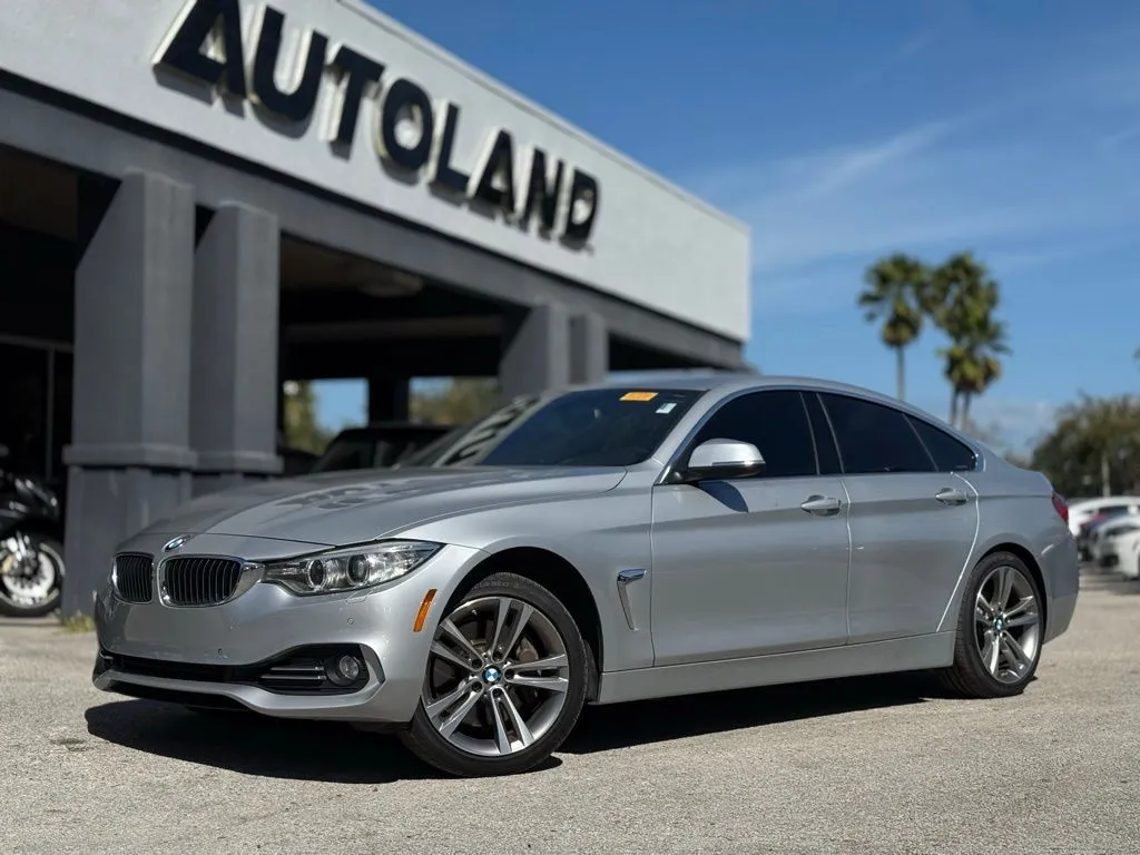 Silver 2017 BMW 4 Series 440i Gran Coupe for sale in Jacksonville, FL