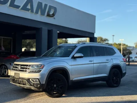 Silver 2019 Volkswagen Atlas SEL Premium for sale in Jacksonville, FL
