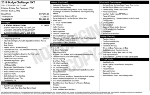 Photos of 2018 Dodge Challenger SXT for sale in Jacksonville, FL at AUTOLAND