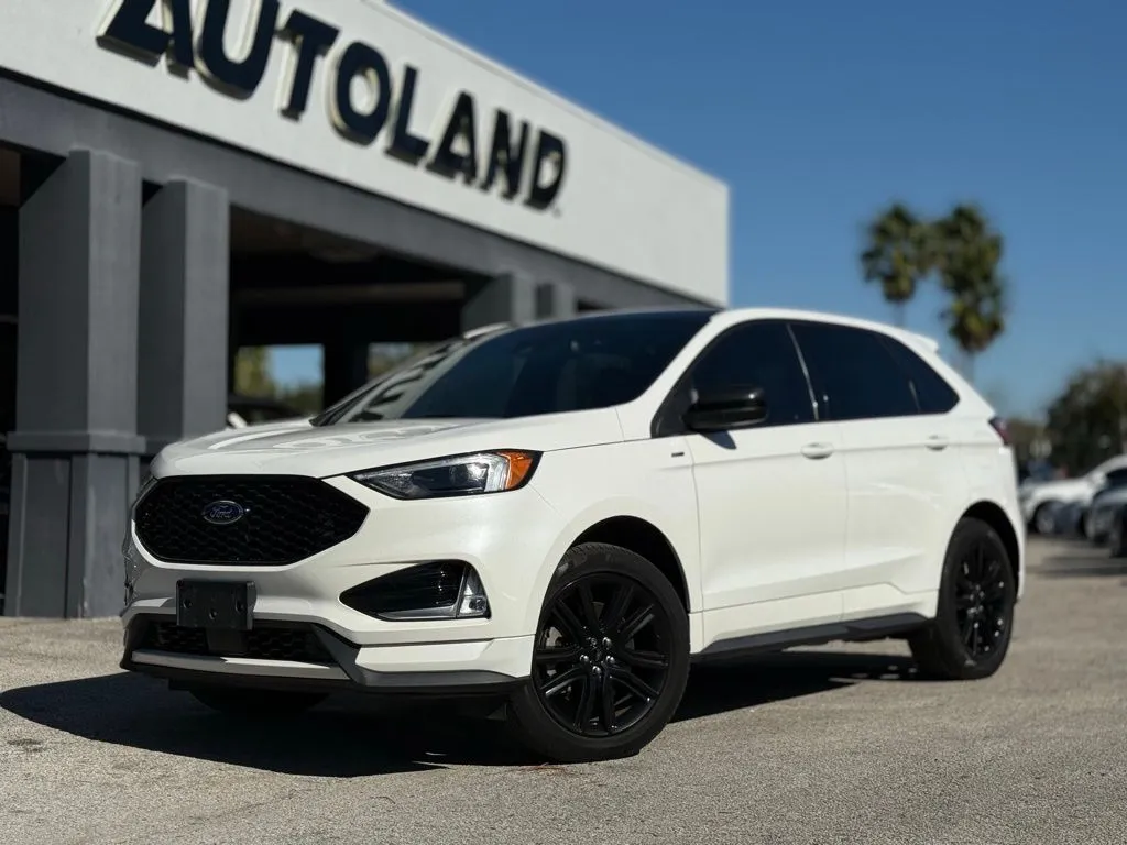 White 2021 Ford Edge ST Line for sale in Jacksonville, FL
