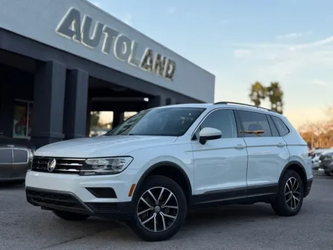 White 2021 Volkswagen Tiguan 2.0T SE for sale in Jacksonville, FL