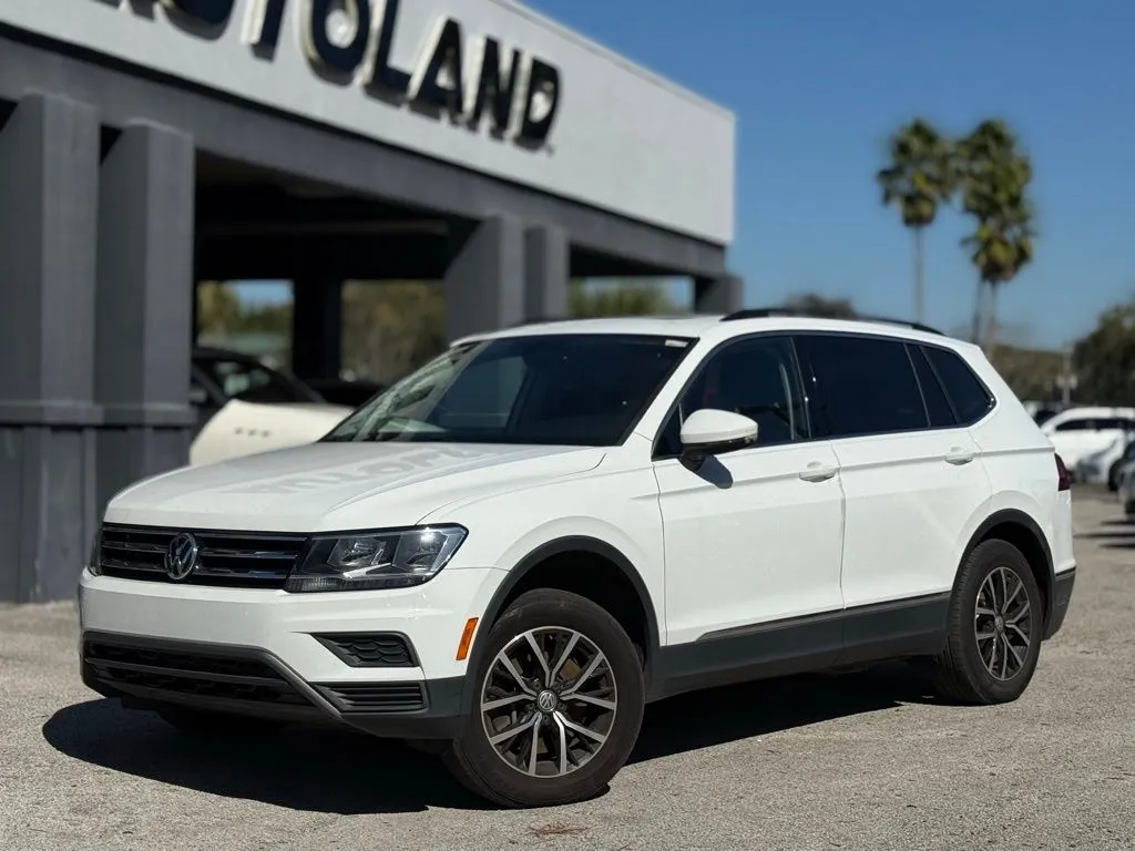 White 2021 Volkswagen Tiguan 2.0T SE for sale in Jacksonville, FL