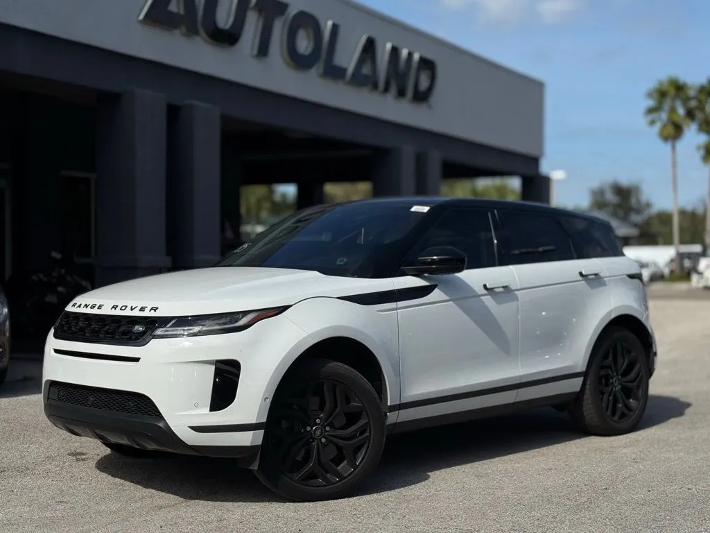 White 2020 Land Rover Range Rover Evoque SE for sale in Jacksonville, FL
