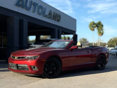 Red 2015 Chevrolet Camaro SS for sale in Jacksonville, FL