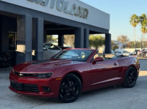 Red 2015 Chevrolet Camaro SS for sale in Jacksonville, FL