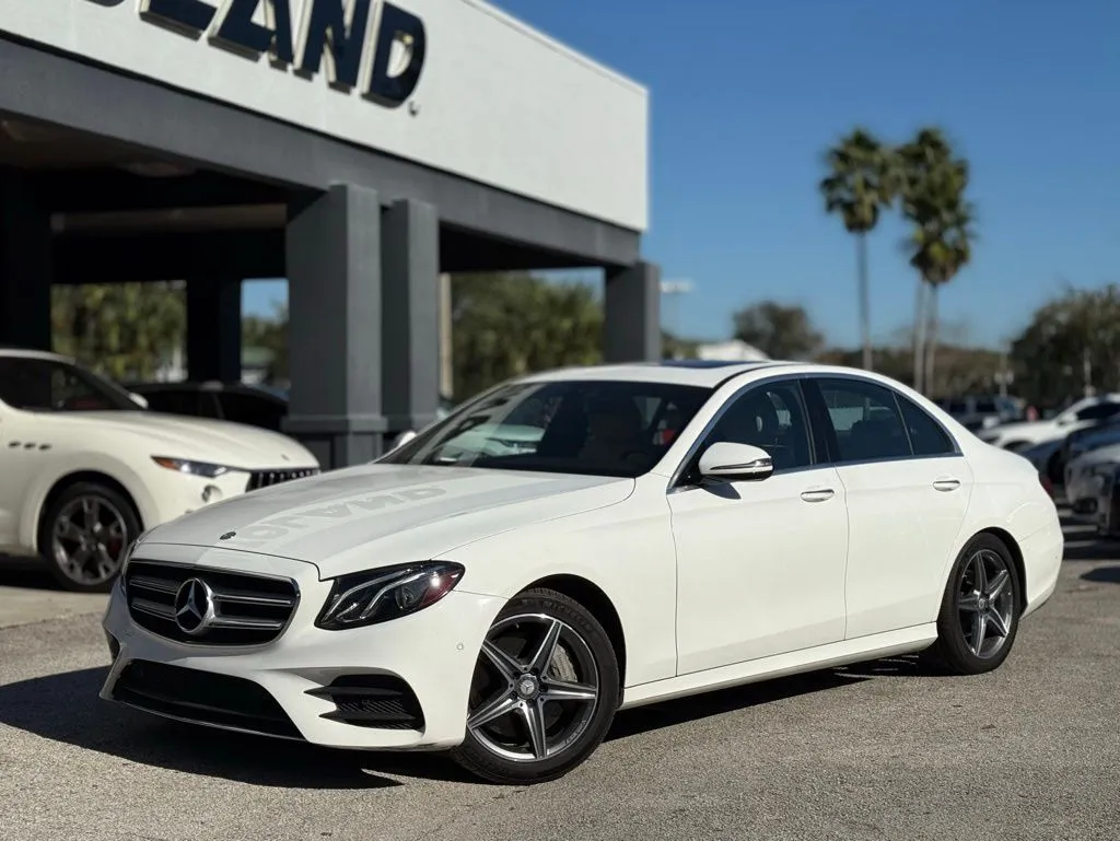 White 2017 Mercedes-Benz E-Class E 300 for sale in Jacksonville, FL