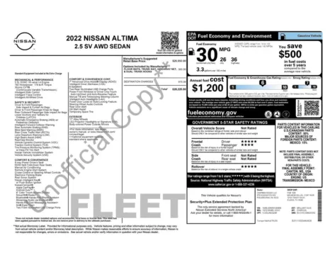 Photos of 2022 Nissan Altima 2.5 SV for sale in Jacksonville, FL at AUTOLAND
