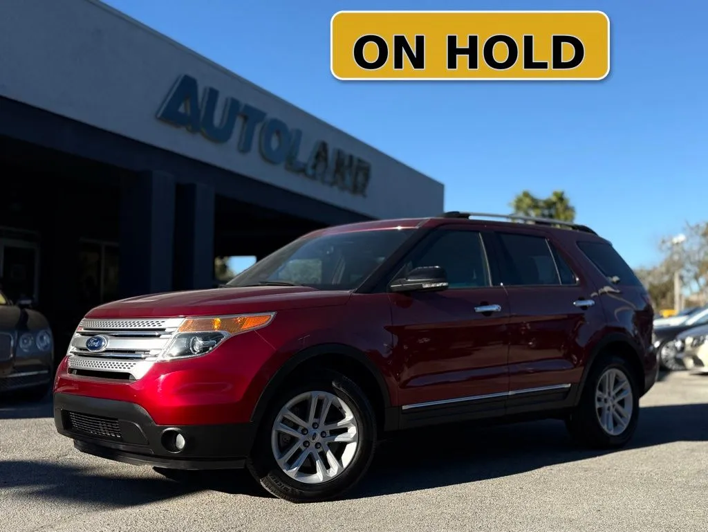 Red 2015 Ford Explorer XLT for sale in Jacksonville, FL