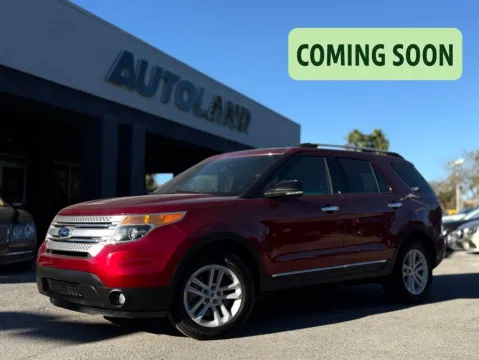 Red 2015 Ford Explorer XLT for sale in Jacksonville, FL