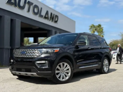 Black 2020 Ford Explorer Limited for sale in Jacksonville, FL