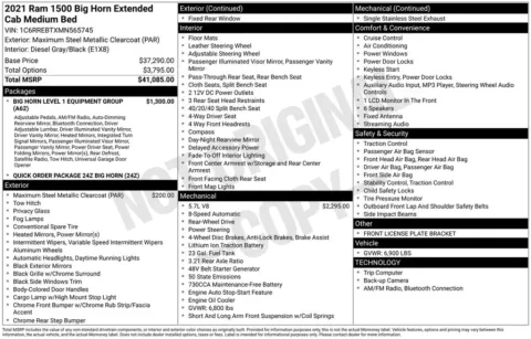More photos of 2021 Ram 1500 Big Horn/Lone Star at AUTOLAND, FL