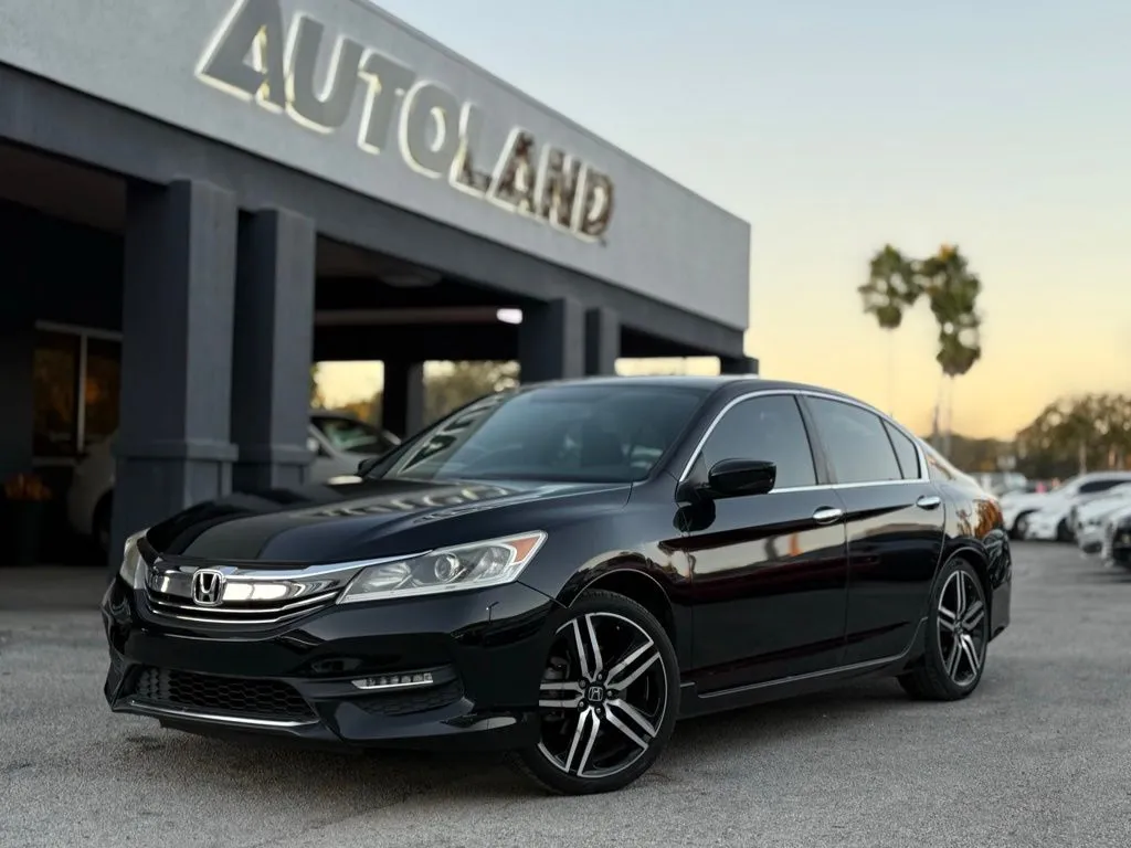 Black 2017 Honda Accord Sport for sale in Jacksonville, FL