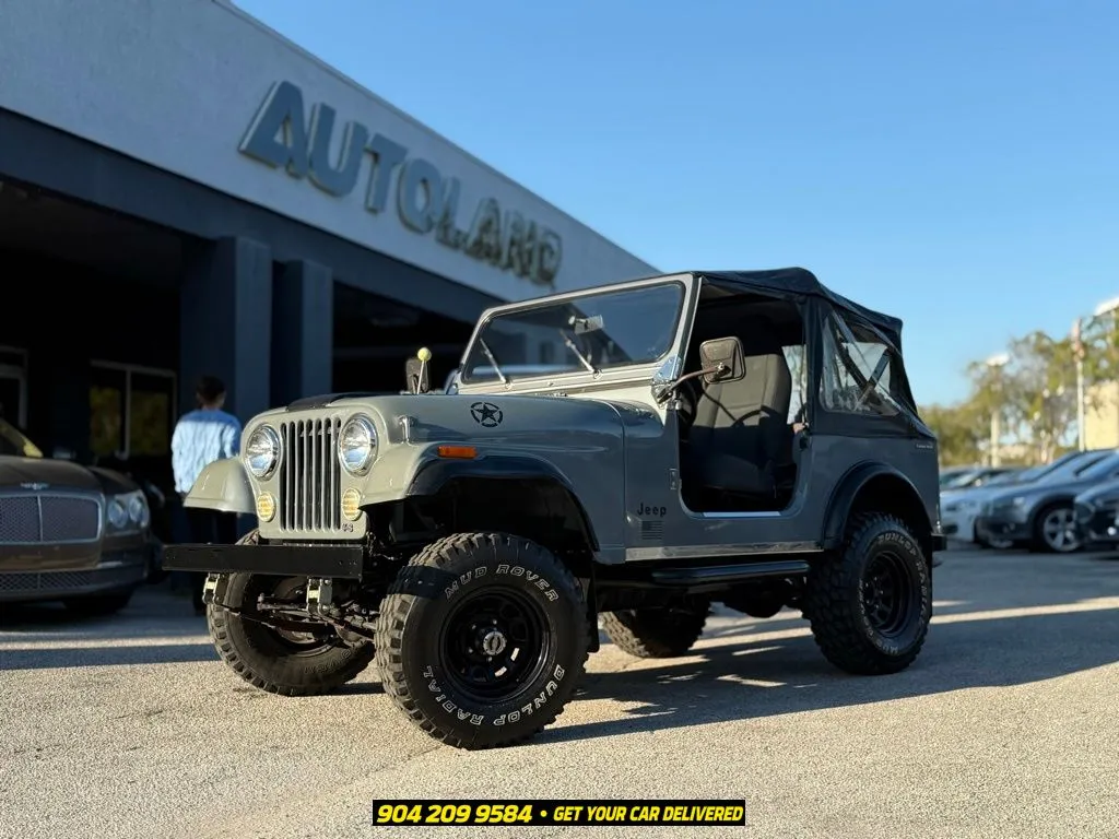 Gray 1979 Jeep CJ-7 for sale in Jacksonville, FL