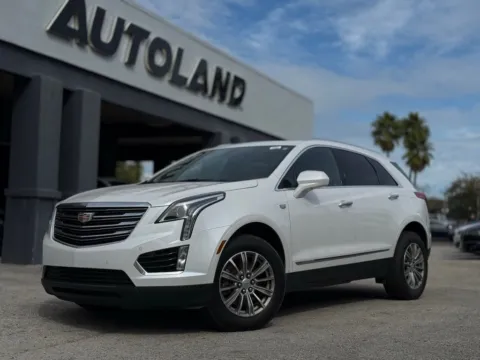 White 2017 Cadillac XT5 Luxury for sale in Jacksonville, FL