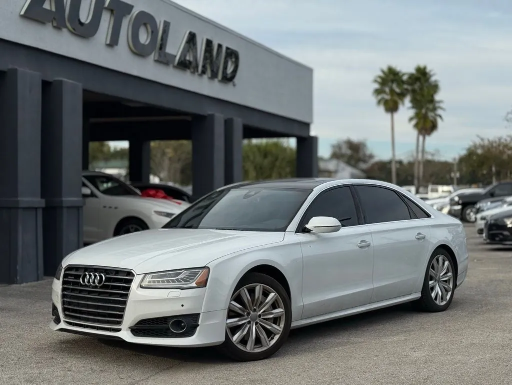 White 2017 Audi A8 L 3.0T for sale in Jacksonville, FL