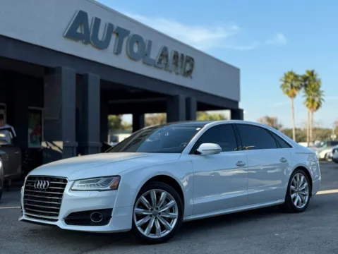 White 2017 Audi A8 L 3.0T for sale in Jacksonville, FL