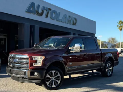 Red 2016 Ford F-150 King Ranch for sale in Jacksonville, FL