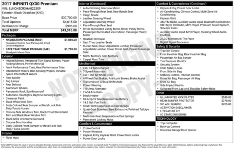 More photos of 2017 INFINITI QX30 Premium at AUTOLAND, FL