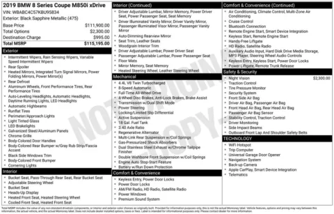 More photos of 2019 BMW 8 Series M850i xDrive at AUTOLAND, FL