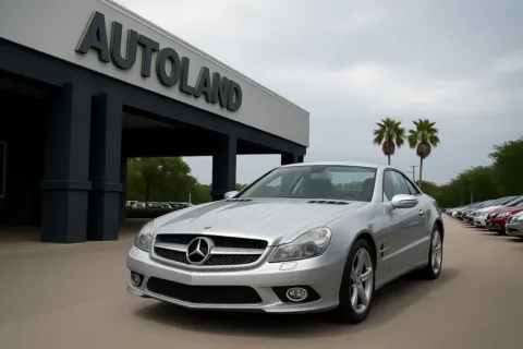 Silver 2009 Mercedes-Benz SL-Class SL 550 for sale in Jacksonville, FL