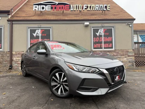 Gray 2022 NISSAN SENTRA SV-PREMIUM PKG for sale in Merrillville, IN