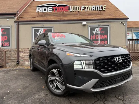 Gray 2023 HYUNDAI SANTA FE SE for sale in Merrillville, IN