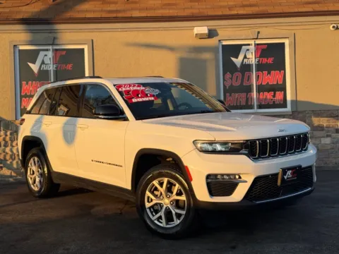 Photos of 2022 JEEP GRAND CHEROKEE LIMITED-4WD for sale in Merrillville, IN at Ride Time Auto Finance Merrillville