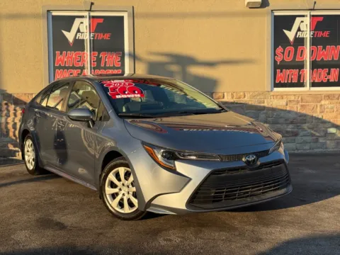 Photos of 2025 TOYOTA COROLLA LE for sale in Merrillville, IN at Ride Time Auto Finance Merrillville