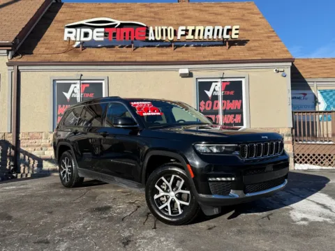 Photos of 2023 JEEP GRAND CHEROKEE LIMITED for sale in Merrillville, IN at Ride Time Auto Finance Merrillville