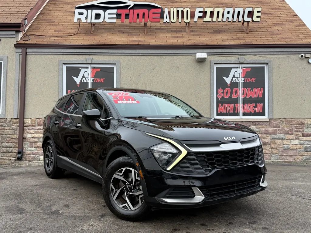 Black 2023 KIA SPORTAGE LX for sale in Merrillville, IN