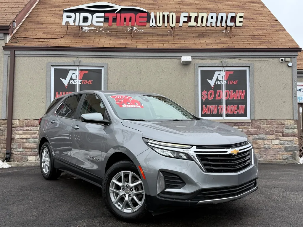 Gray 2024 CHEVROLET EQUINOX LT for sale in Merrillville, IN