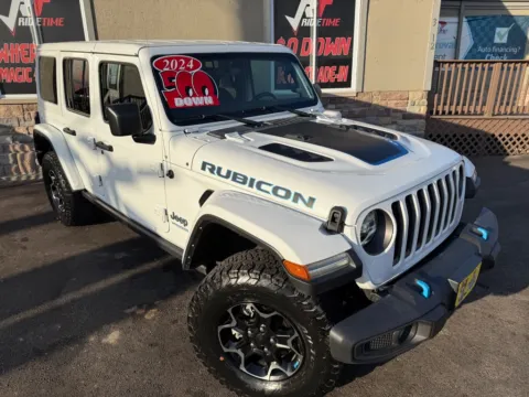 Another view of 2022 JEEP WRANGLER UNLIMI RUBICON 4XE for sale in Merrillville, IN at Ride Time Auto Finance Merrillville