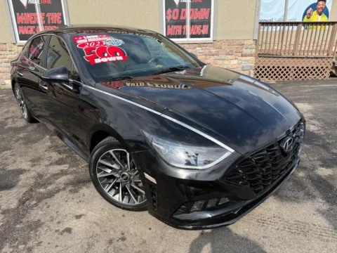 Photos of 2023 HYUNDAI SONATA LIMITED for sale in Merrillville, IN at Ride Time Auto Finance Merrillville
