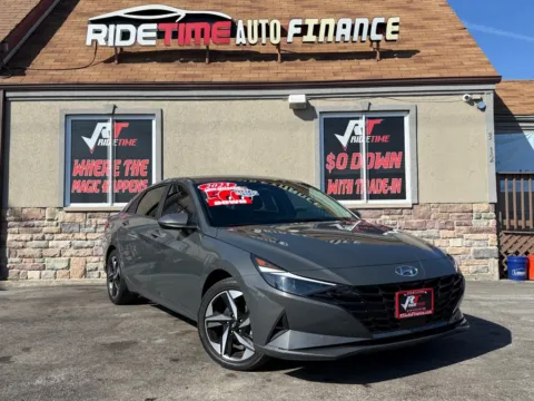 Gray 2023 HYUNDAI ELANTRA SEL for sale in Merrillville, IN