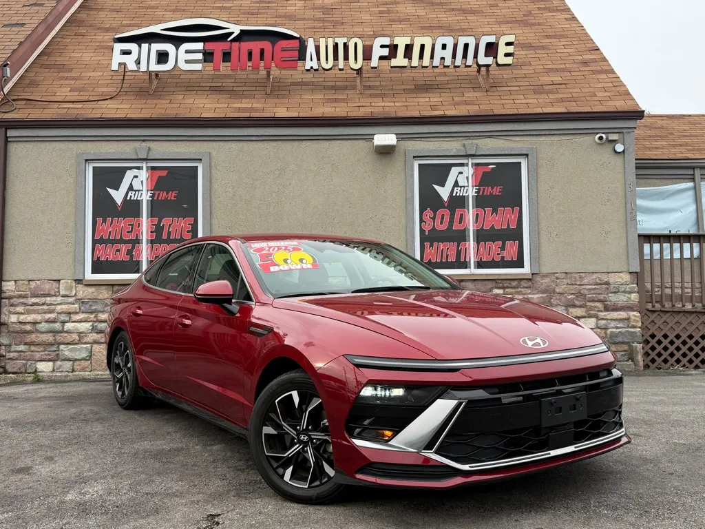 Red 2025 HYUNDAI SONATA SEL for sale in Merrillville, IN