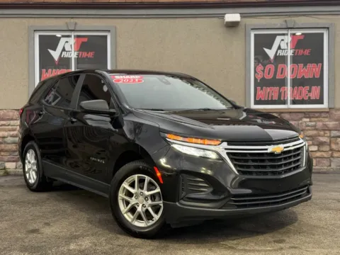 Photos of 2023 CHEVROLET EQUINOX LS for sale in Merrillville, IN at Ride Time Auto Finance Merrillville