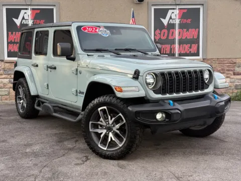 Photos of 2024 JEEP WRANGLER SPORT S 4XE for sale in Merrillville, IN at Ride Time Auto Finance Merrillville