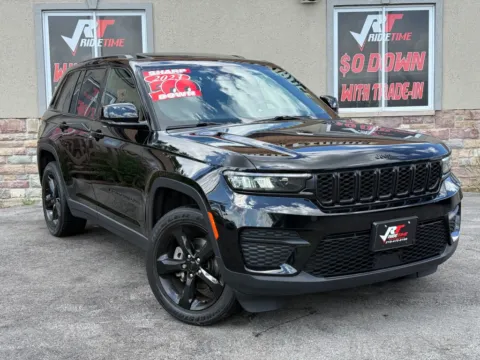 Photos of 2023 JEEP GRAND CHEROKEE ALTITUDE 4WD for sale in Merrillville, IN at Ride Time Auto Finance Merrillville