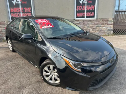 Another view of 2023 TOYOTA COROLLA LE for sale in Merrillville, IN at Ride Time Auto Finance Merrillville
